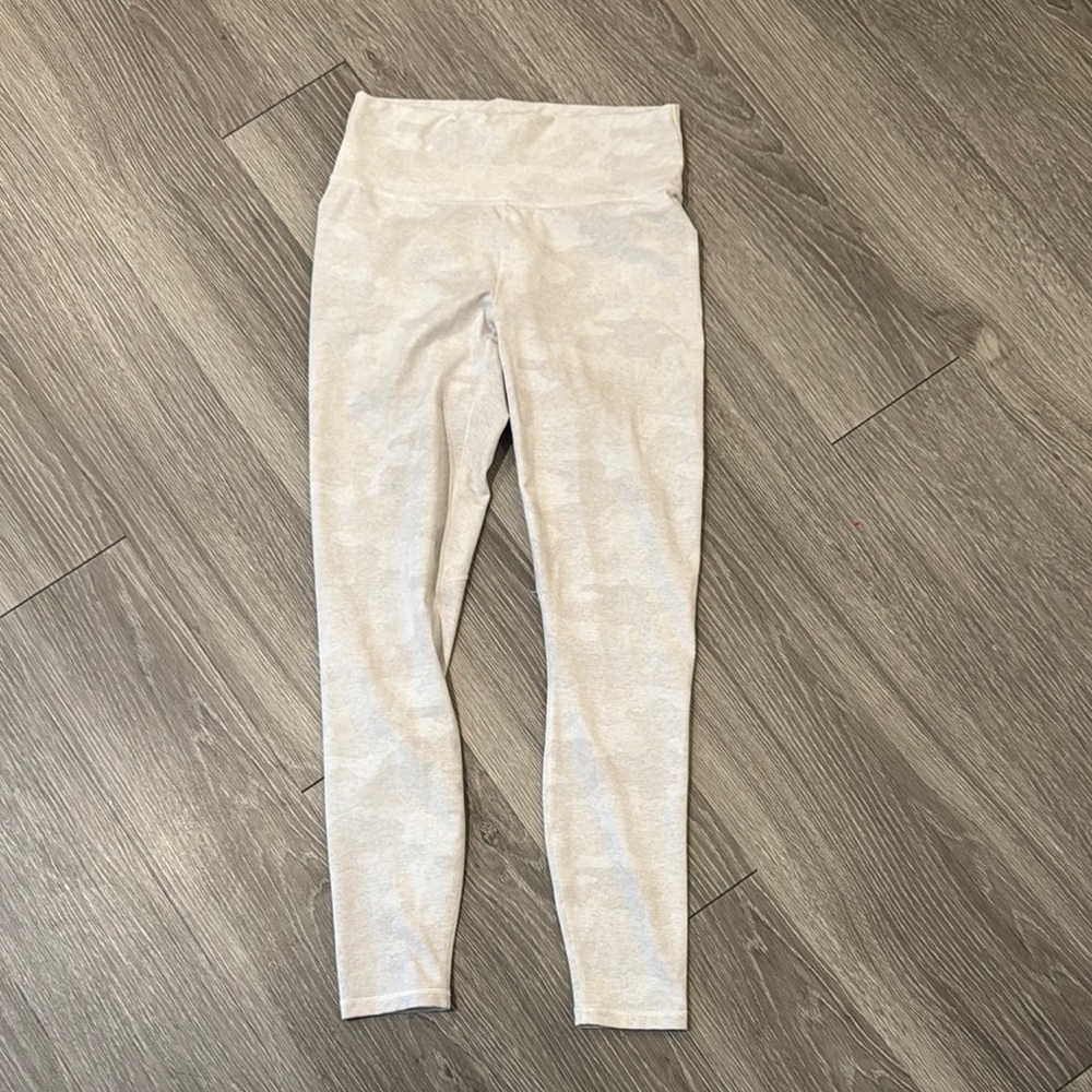 Fabletics White High-Waisted Leggings